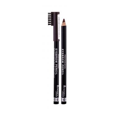 Rimmel London Professional Eyebrow Pencil   1,4G 001 Dark Brown   Pour Femme (Crayon À Sourcils)