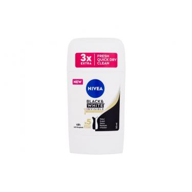 Nivea Black & White Invisible Silky Smooth 50Ml  Pour Femme  (Antiperspirant) 48h 