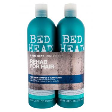 Tigi Bed Head Recovery 750Ml Bed Head Recovery Shampoo + 750Ml Bed Head Recovery Conditioner 750Ml    Pour Femme (Shampooing)