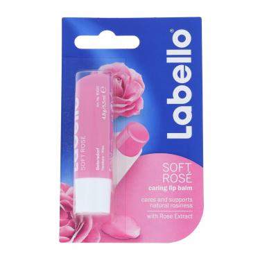 Labello Soft Rose   5,5Ml    Pour Femme (Baume À Lèvres)