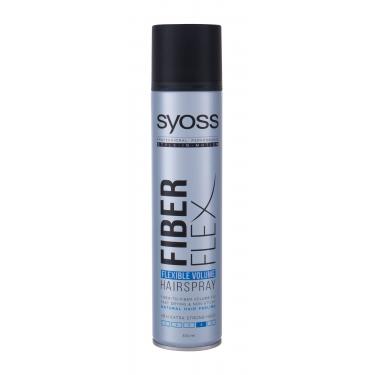 Syoss Professional Performance Fiber Flex Flexible Volume  300Ml    Pour Femme (Laque Pour Les Cheveux)