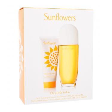 Elizabeth Arden Sunflowers  Edt 100Ml + 100Ml Body Lotion 100Ml    Pour Femme (Eau De Toilette)