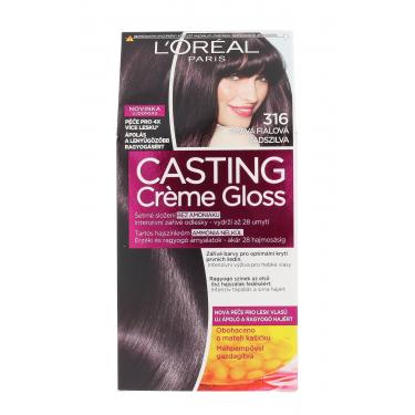 L'Oréal Paris Casting Creme Gloss   48Ml 316 Plum   Pour Femme (Couleur De Cheveux)