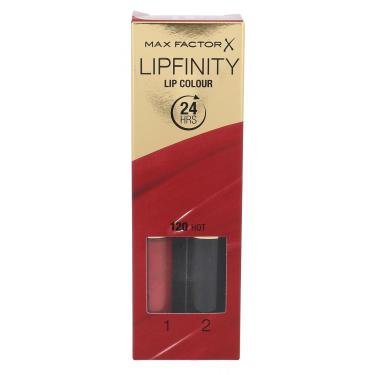 Max Factor Lipfinity Lip Colour  4,2G 120 Hot   Pour Femme (Rouge À Lèvres)