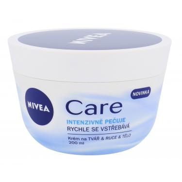 Nivea Care Nourishing Cream  200Ml    Pour Femme (Crème De Jour)