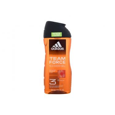 Adidas Team Force Shower Gel 3-In-1 250Ml  Pour Homme  (Shower Gel) New Cleaner Formula 